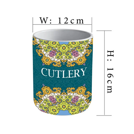 Kitchen cutlery organizer holder