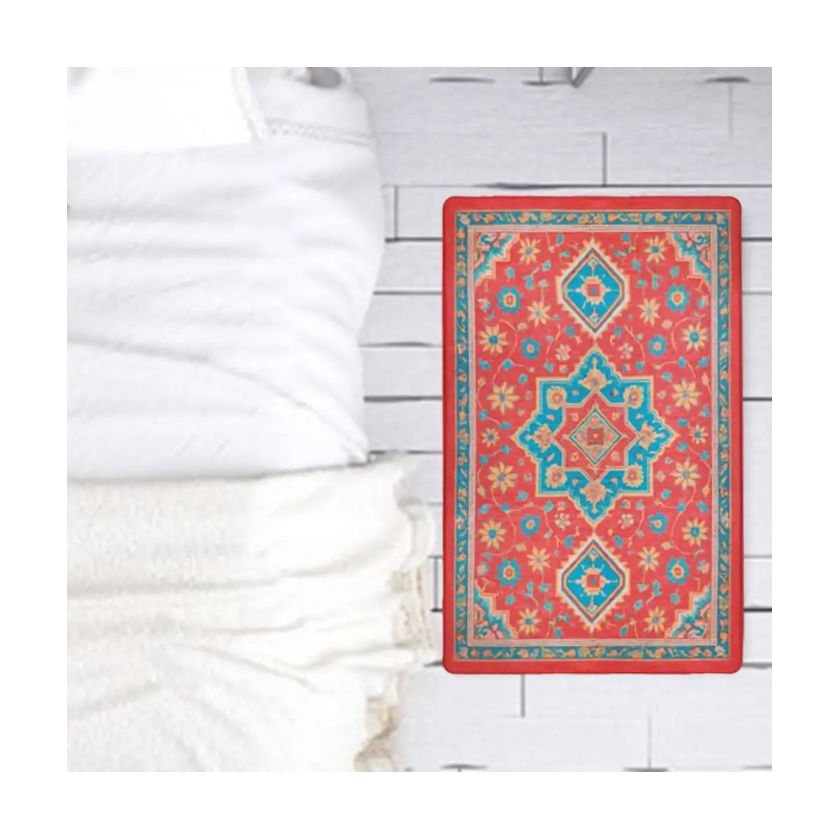 Ethnic pattern floor mat