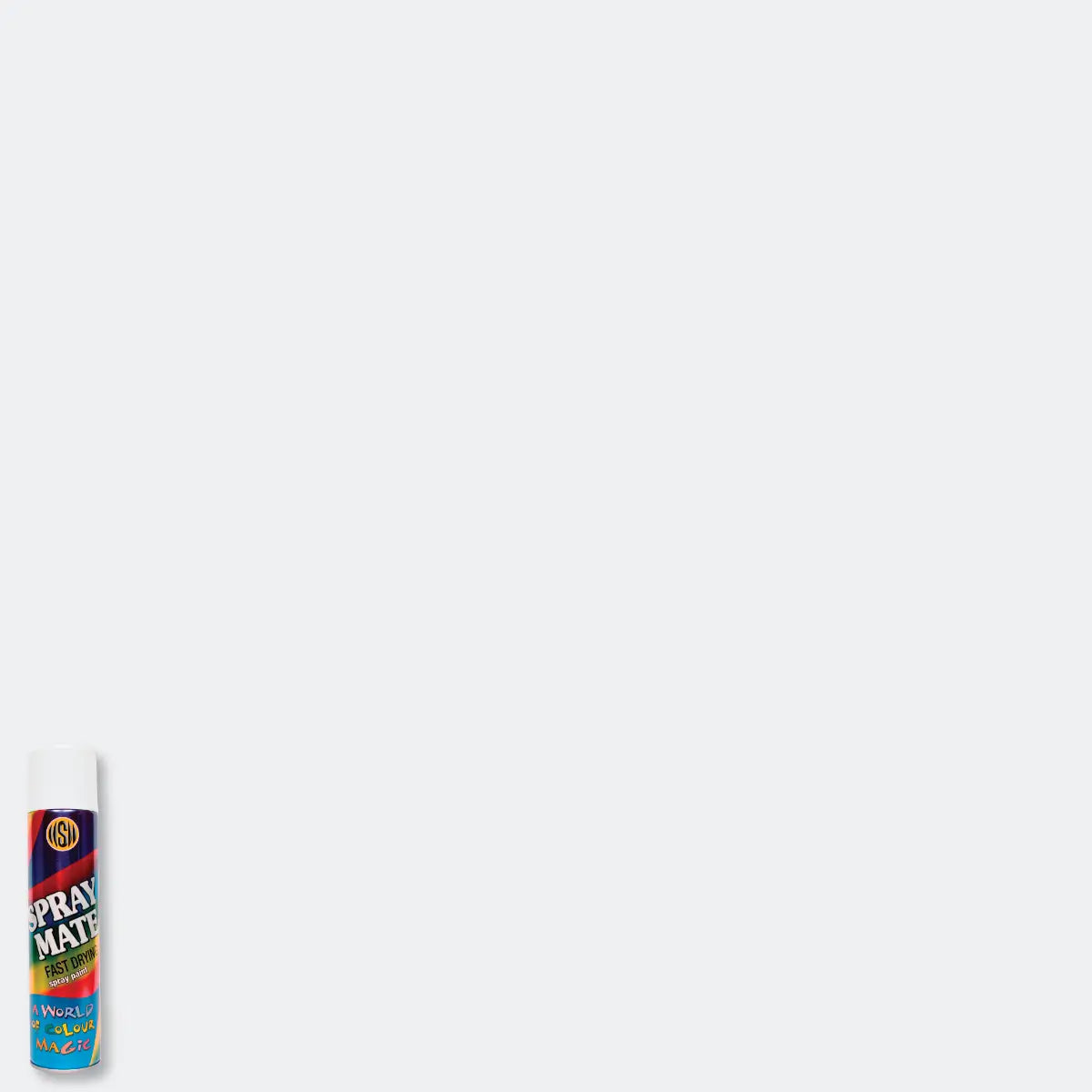 White satin spray paint