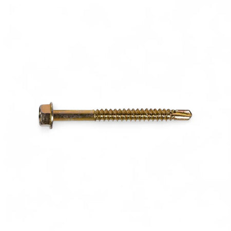 Self-Drilling Tek Screw With Bonded Washer (10-Pack)