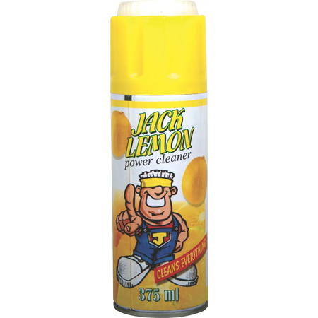 Lemon aerosol cleaner spray