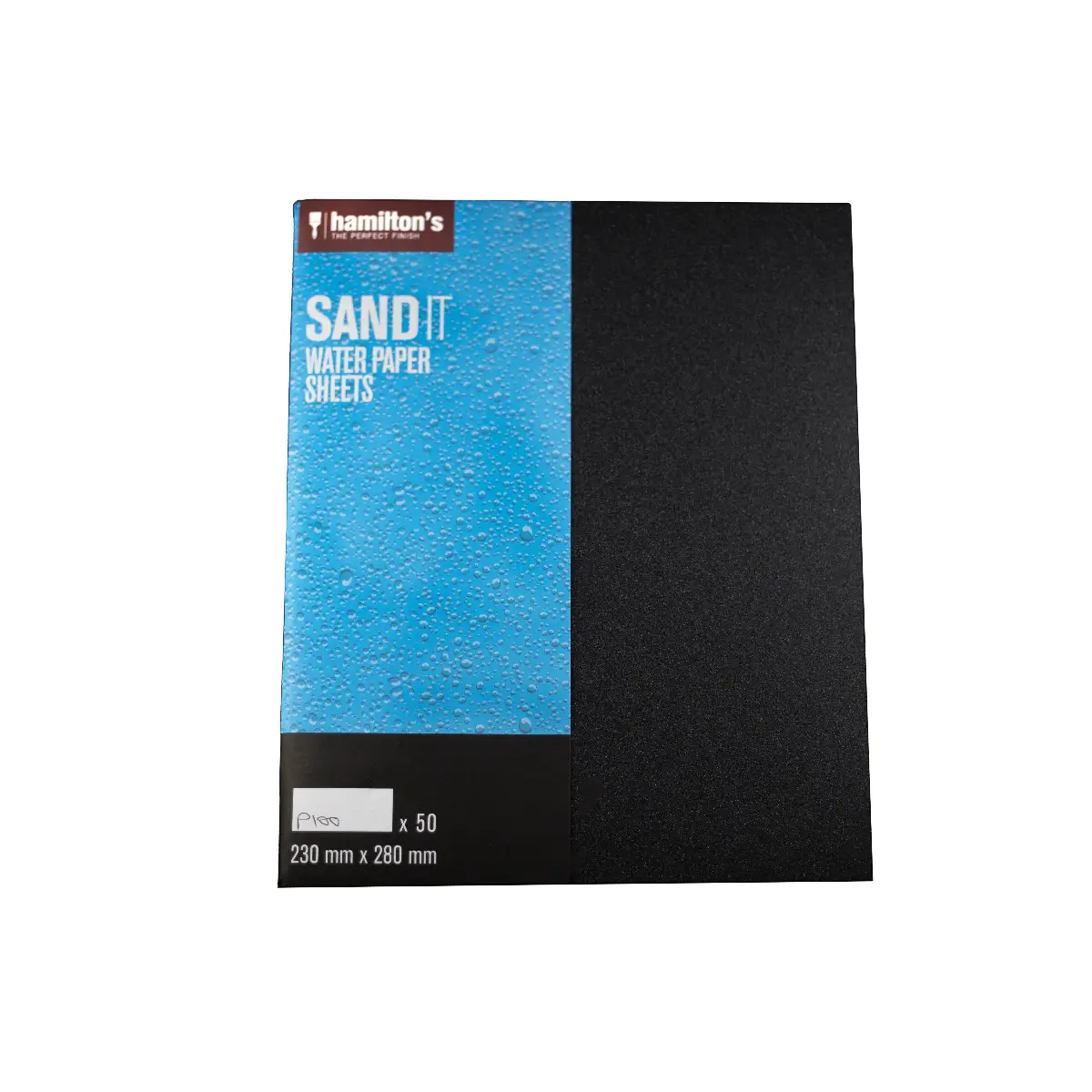 Wet dry sandpaper sheet