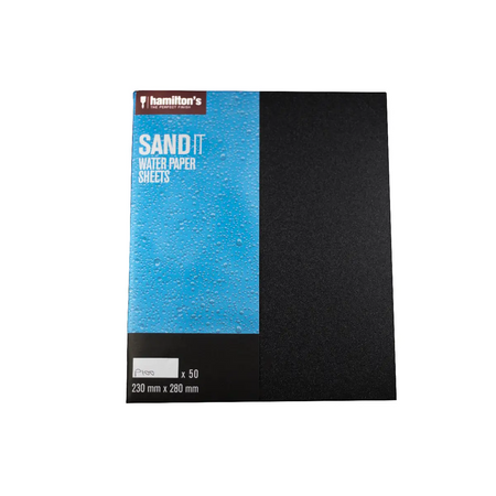 Wet dry sandpaper sheet