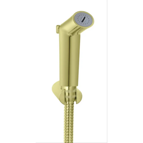 Brushed brass bidet parts