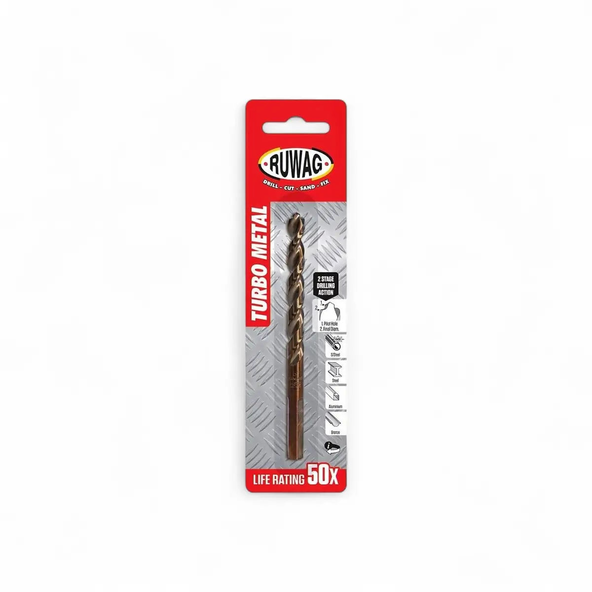 Turbo Metal Drill Bit (Carded)