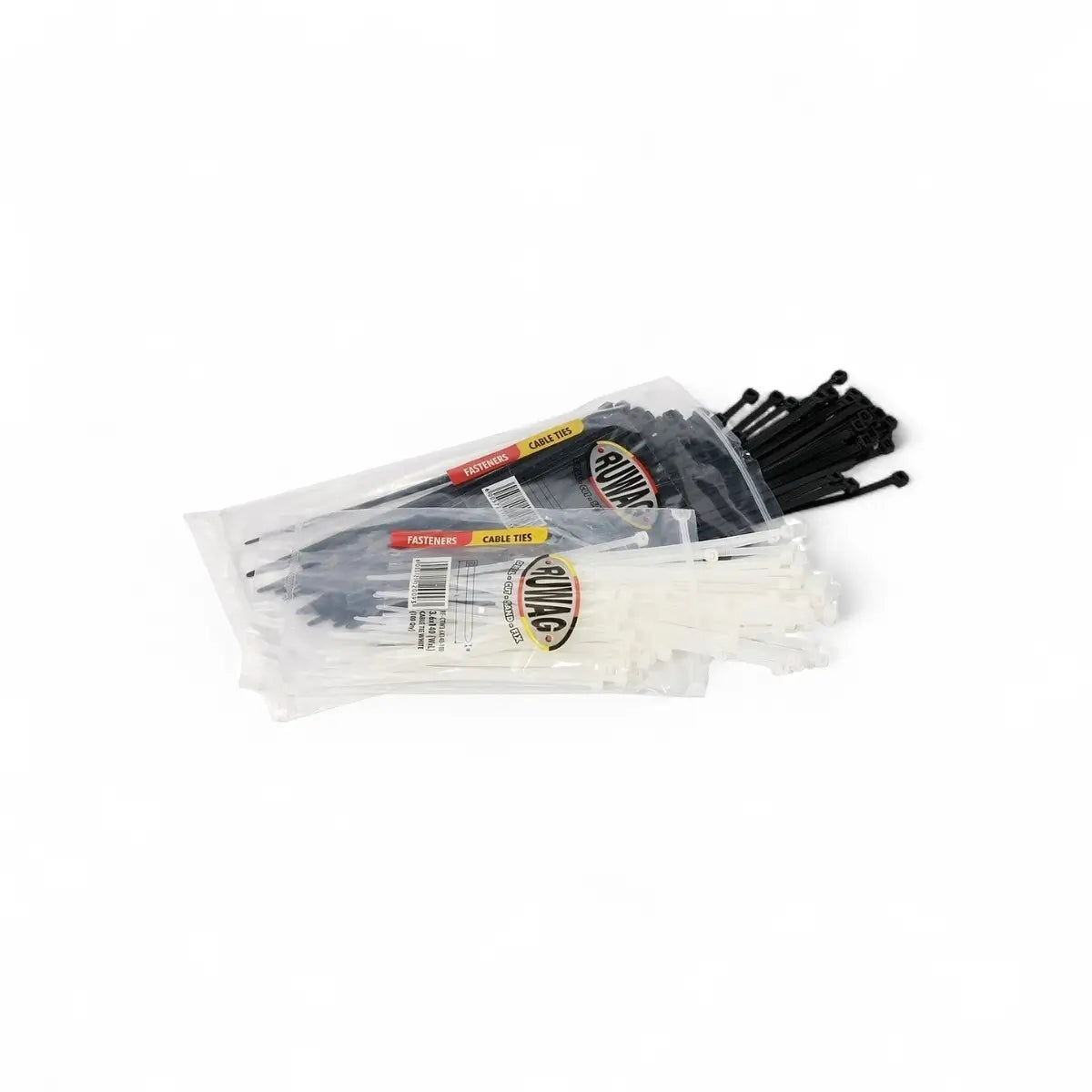 Black Nylon Cable Ties - 4.9 X 197mm