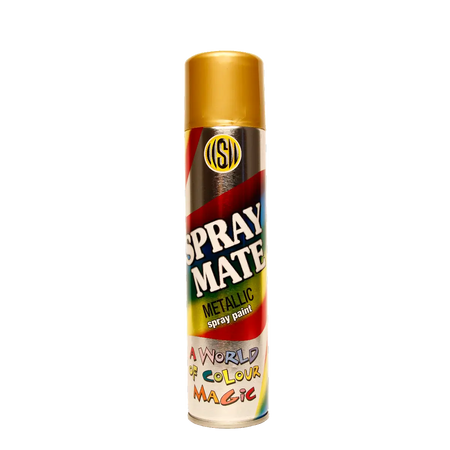 Rich pale gold spray paint