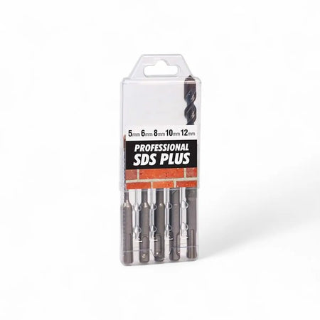 Professional Sds Plus Drill Bit Set 5-12 X 110mm (5-Piece)