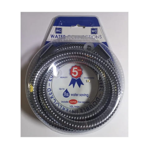 Female female conical shower hose