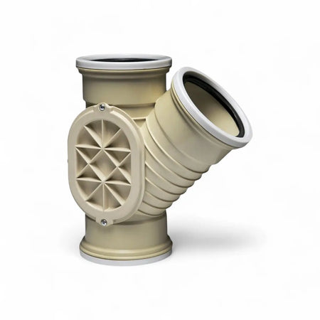 110mm X 45-Degree Underground Right-Hand Y-Junction
