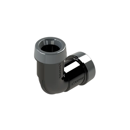 Irrigation elbow connector fitting