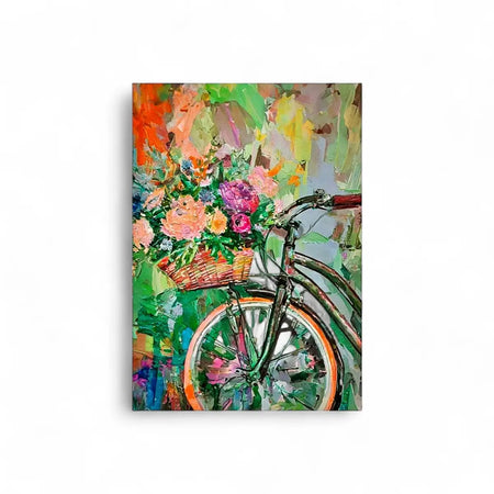 Tjhoko Paint Vintage Blossom Ride (Vertical) Lrg | 860X598 mm Decoupage Sheet