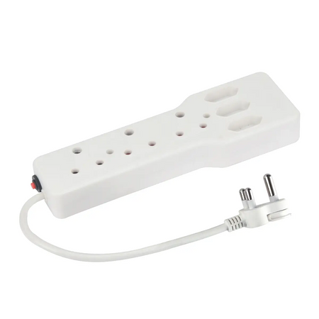 6 way multiplug with overload protection