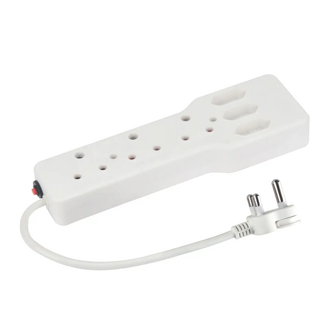 6 way multiplug with overload protection