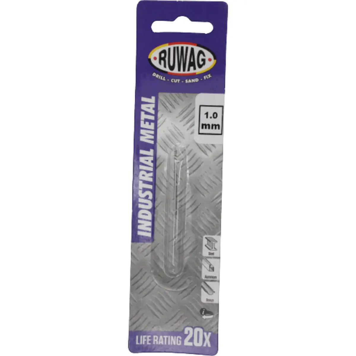 Ruwag 1mm Metal Drill Bit - Al's Hardware