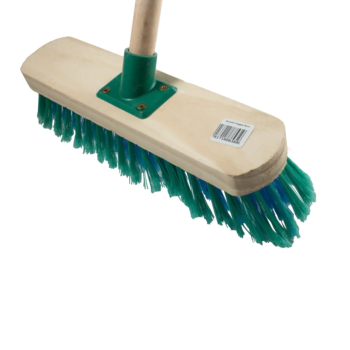 Wooden flagged broom