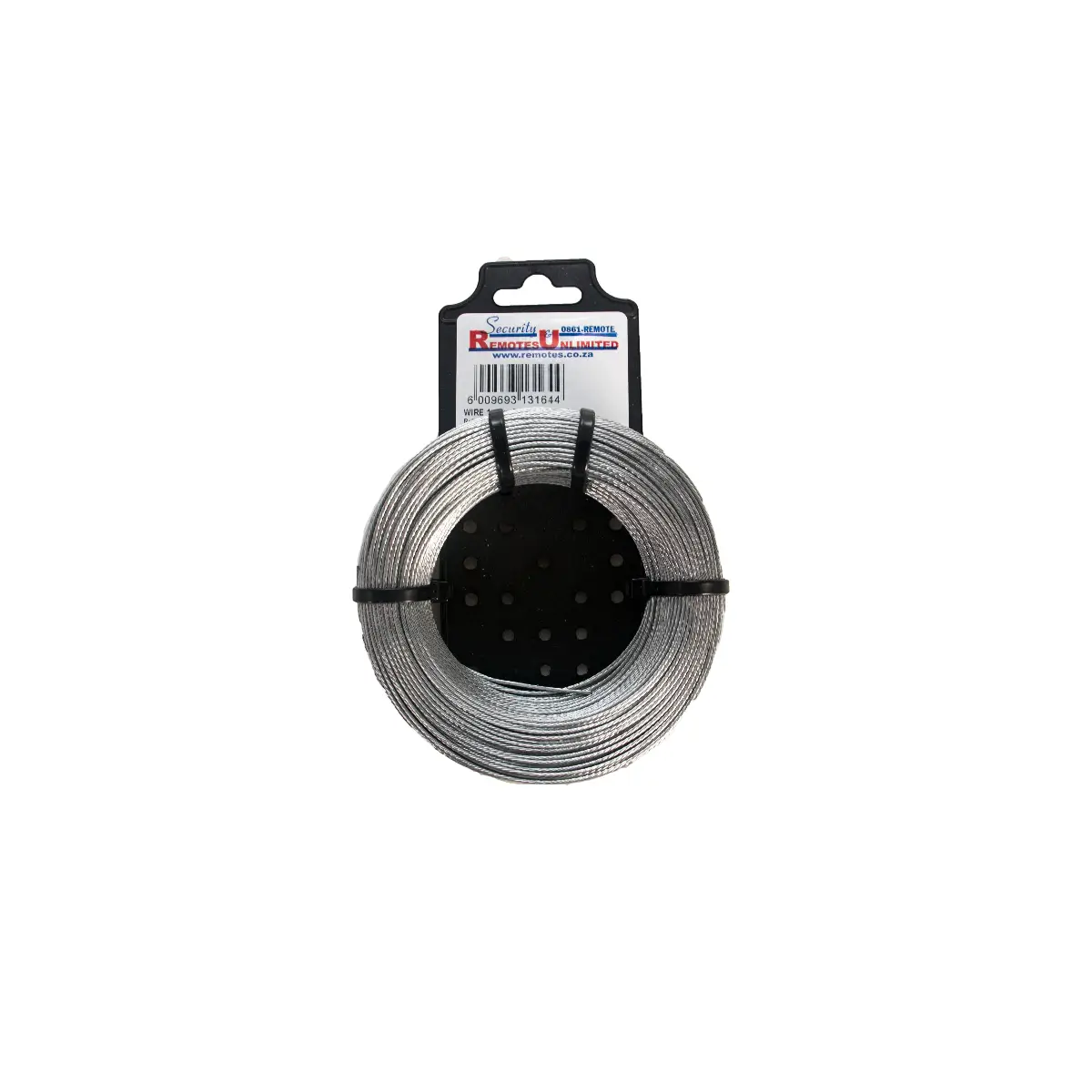 Galvanised security wire roll