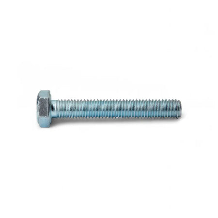 Zinc Plated Mild Steel Set Screw & Nut (100-Pack)