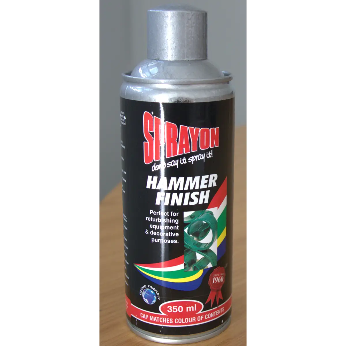 Hammer finish spray paint