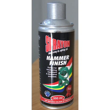 Hammer finish spray paint