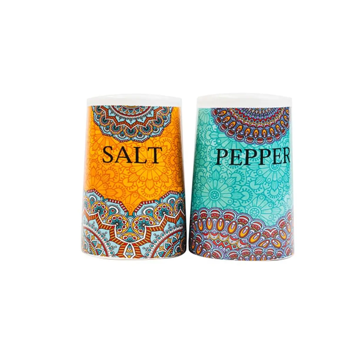 Ceramic salt pepper shakers
