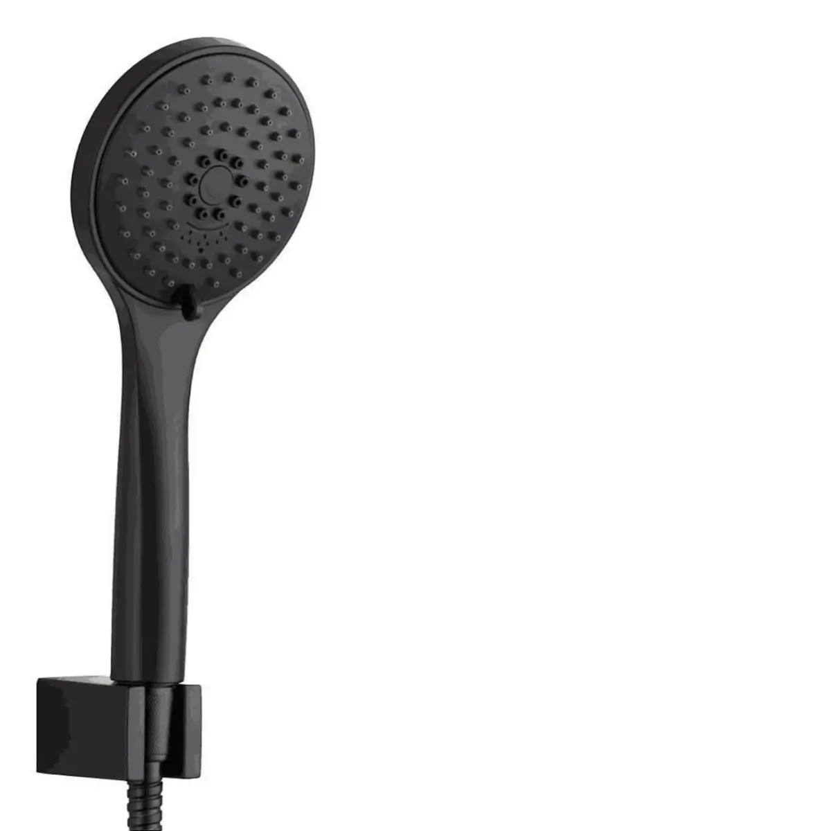 Black hand shower set parts
