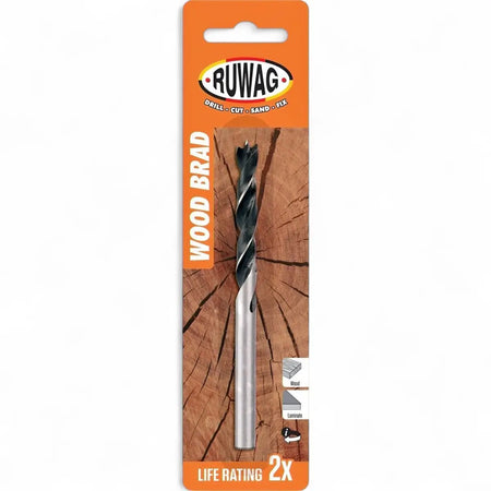 Brad Point Wood Drill Bit (Carded)