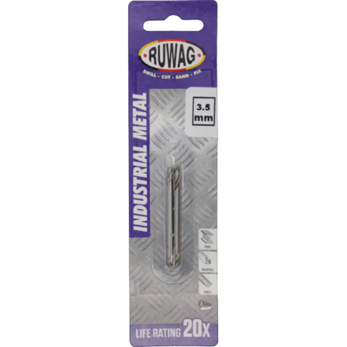 Ruwag 3.5mm Double sided Metal Bit 2 Pc - Al's Hardware