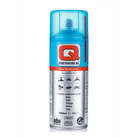 Penetrating rust remover spray
