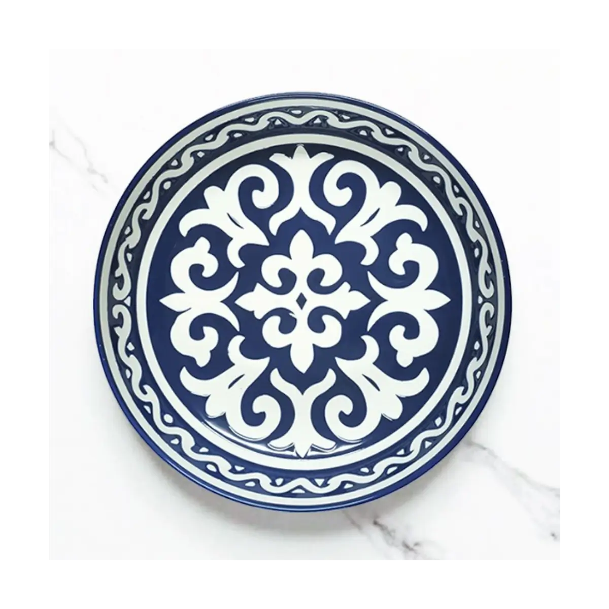 Embossed ceramic dish 12cm