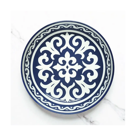 Embossed ceramic dish 12cm