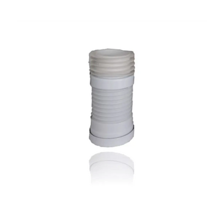 Flexible toilet pan connector