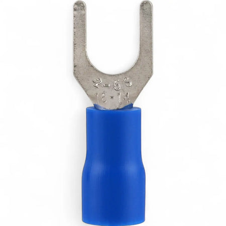 Pre-Insulated Spade Terminal - Blue (25-Pack)