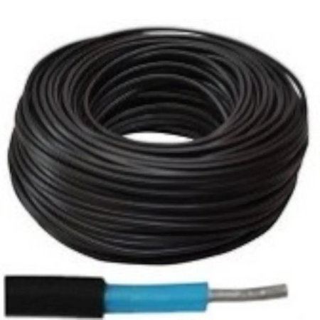 Solid aluminium security cable 100m