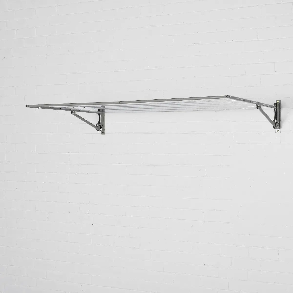 Fold down balcony washing line