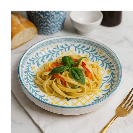 20cm ceramic pasta dish