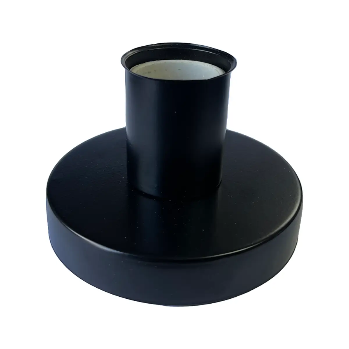 Black E27 lamp holder
