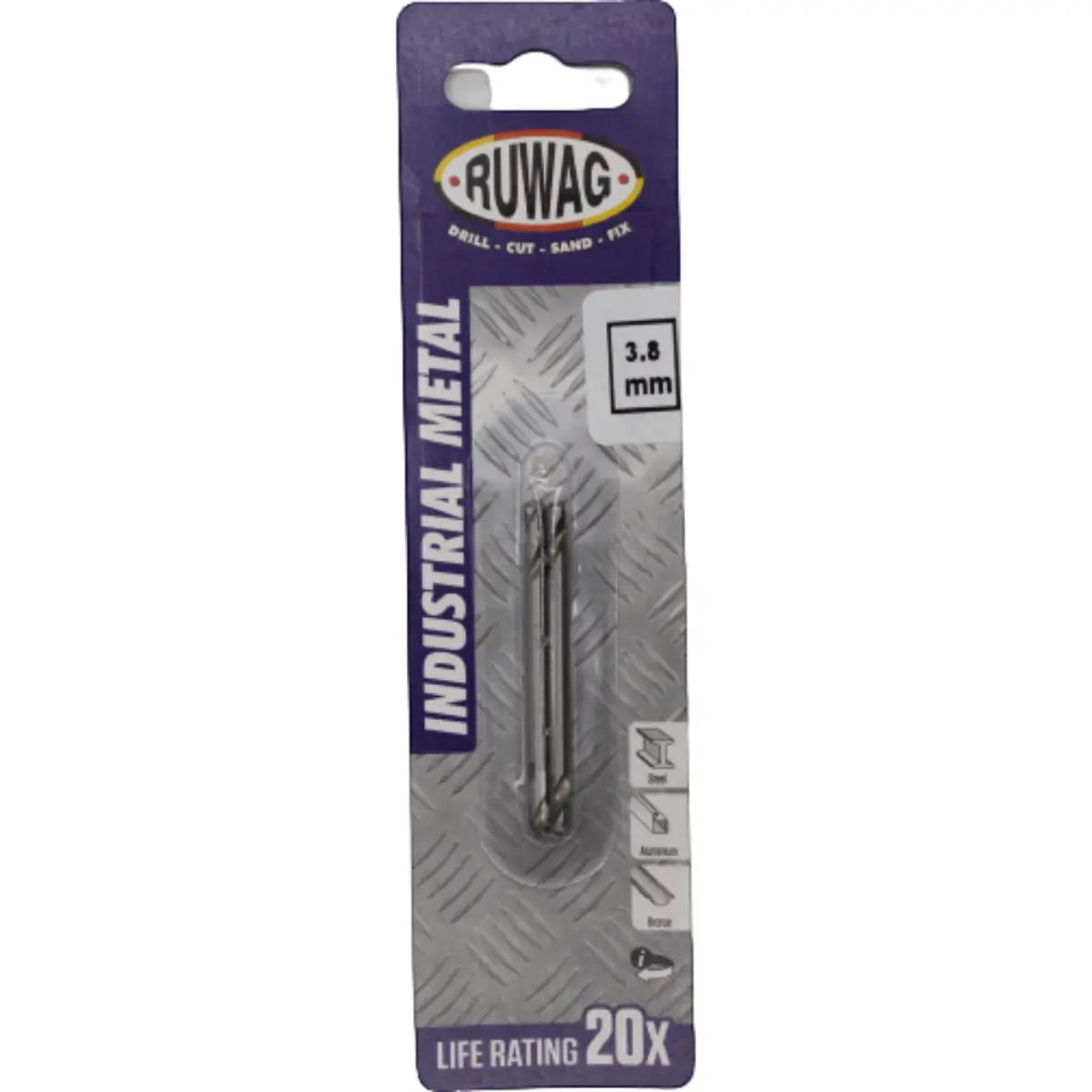 Ruwag 3.8mm Double sided Metal Bit 2 Pc - Al's Hardware