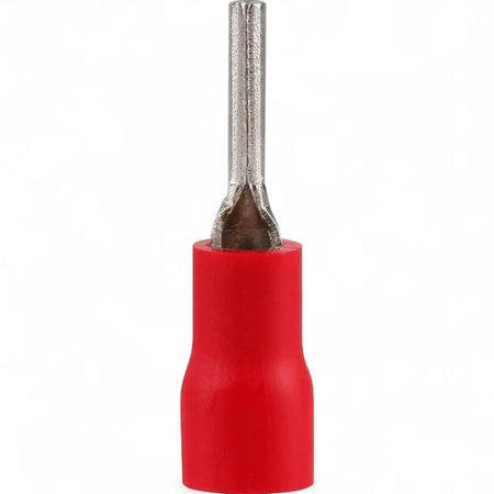 Pre-Insulated Pin Terminal - Red (25-Pack)