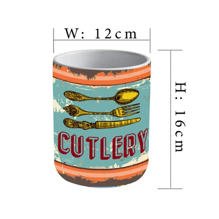 Kitchen cutlery holder organizer