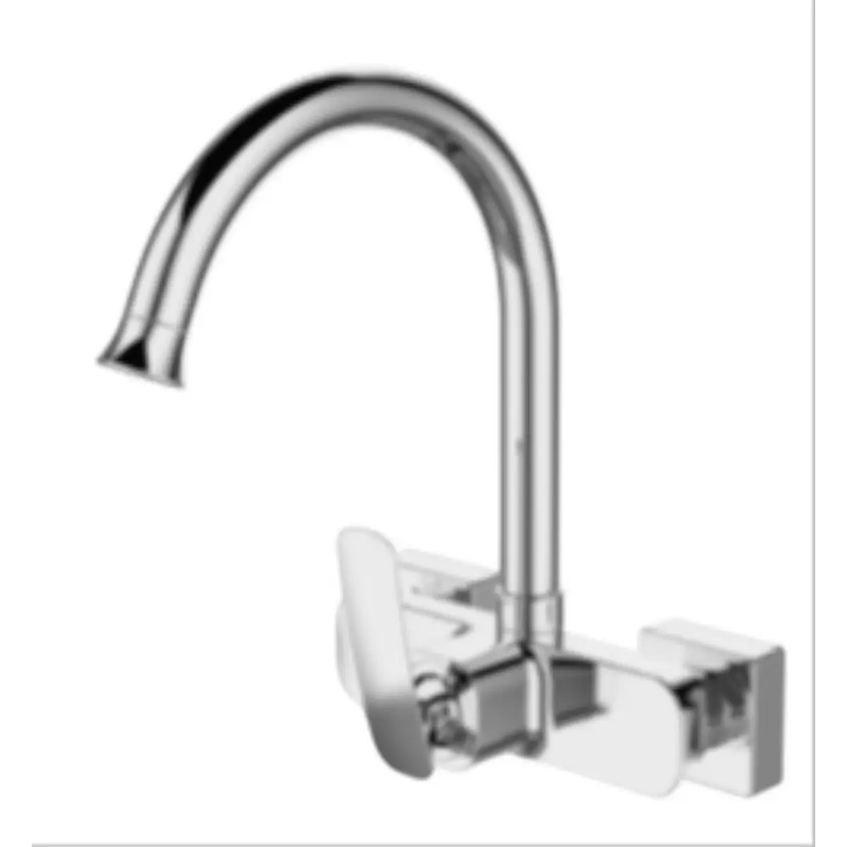 Wall type mixer faucet