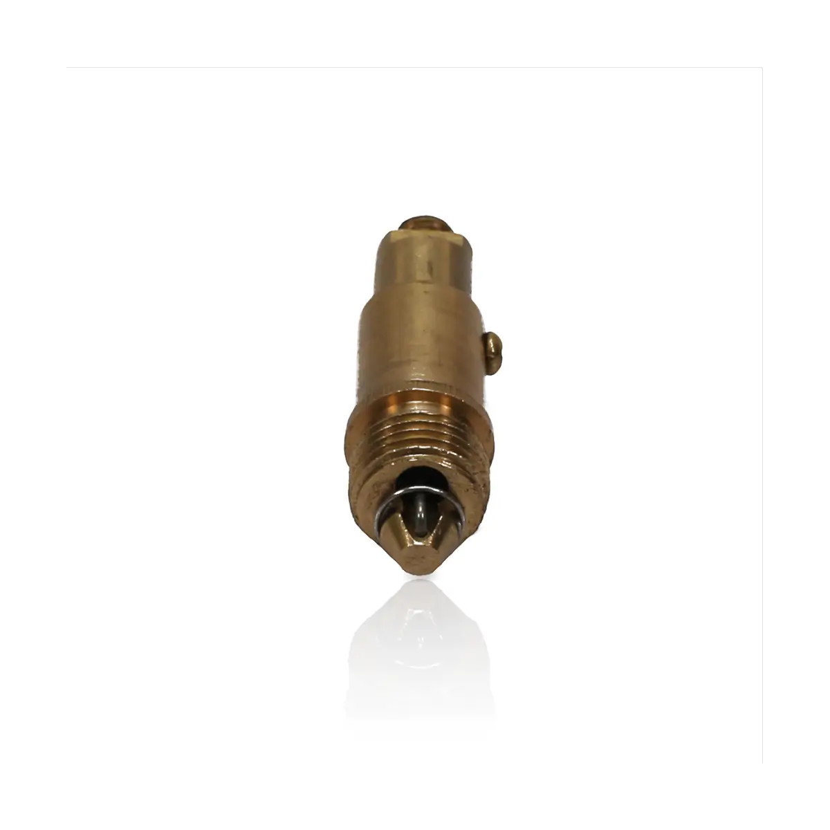 Brass bath drain clicker mechanism