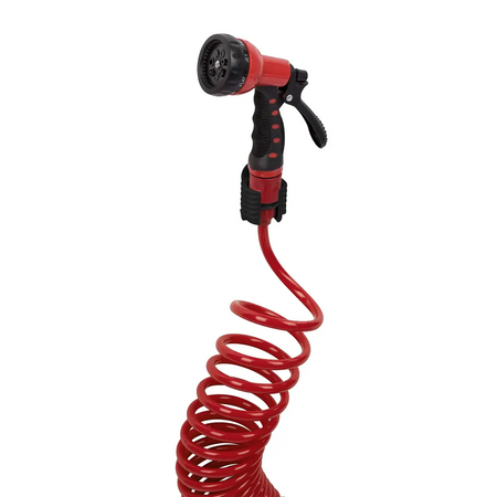 15m spiral garden hose set