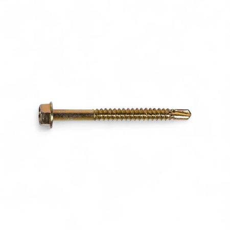 Self-Drilling Tek Screw With Bonded Washer (100-Pack)