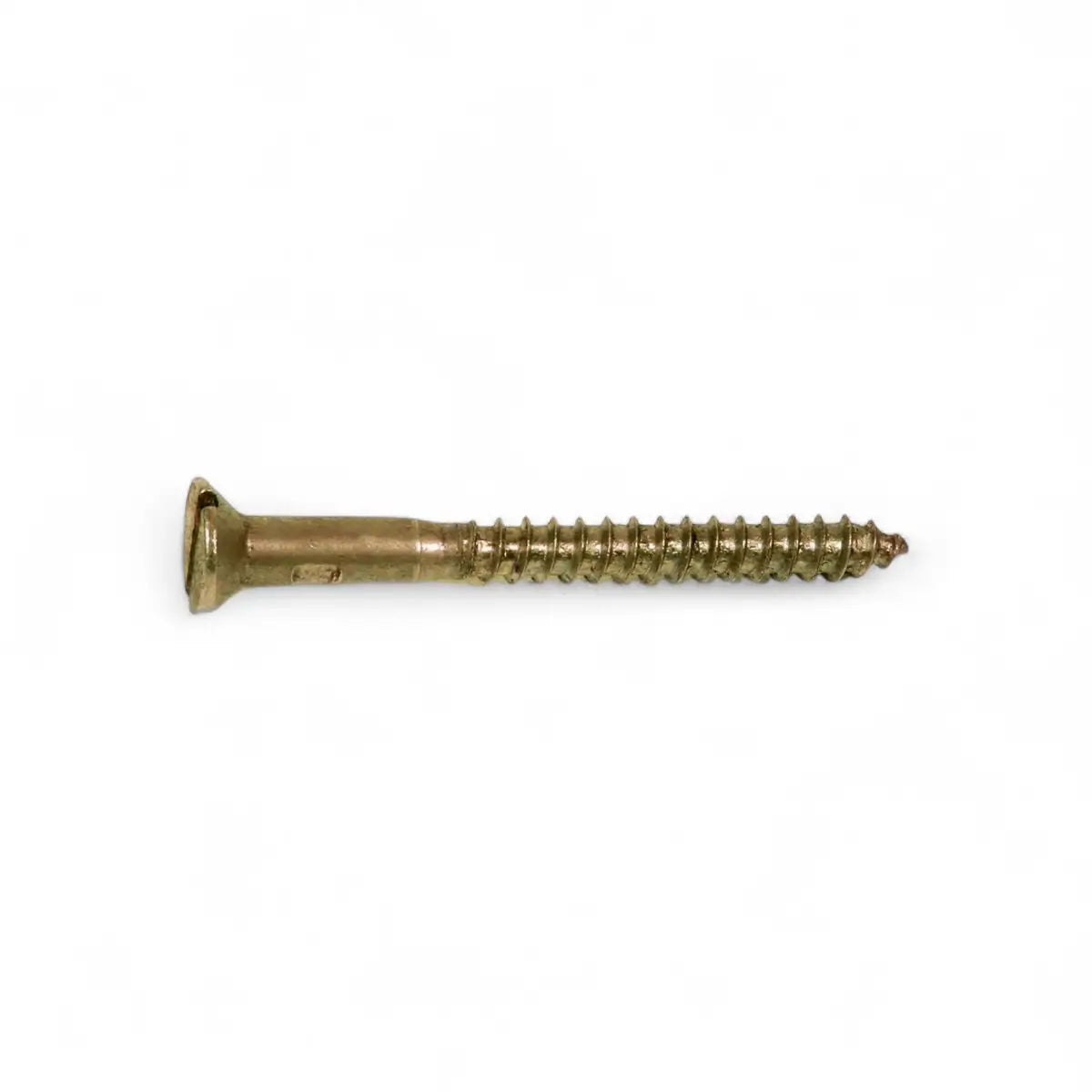 Solid Brass Wood Screw (10-Pack)