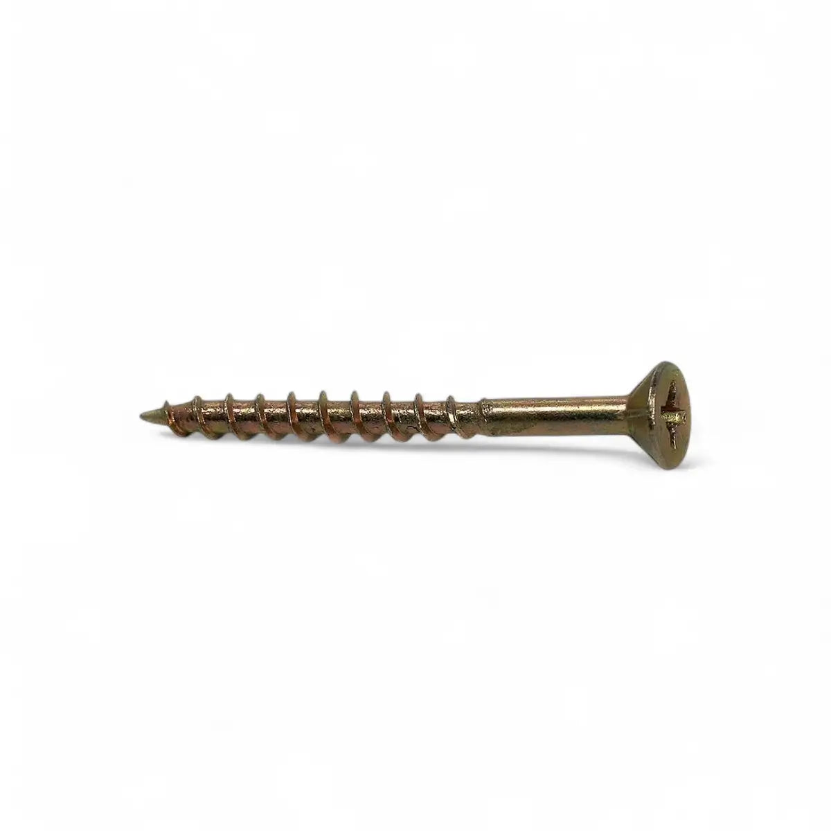 Yellow Passivated Chipboard Screw (10-Pack)