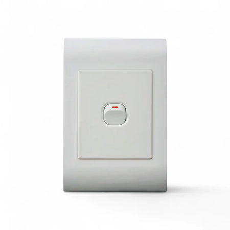 Lesco 100X50Mm 1 Lever 1Way Pipelli Wh Light Switch One Lever