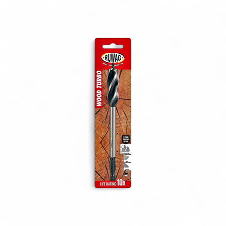 Turbo Wood Drill Bit (Carded)