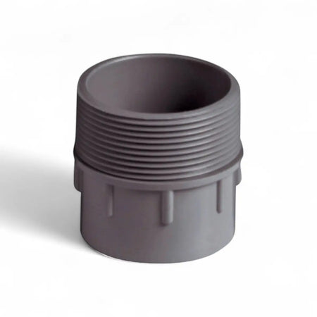 Grey PVC Female To Male Adaptor Fitting - 1 1/2" X 50mm