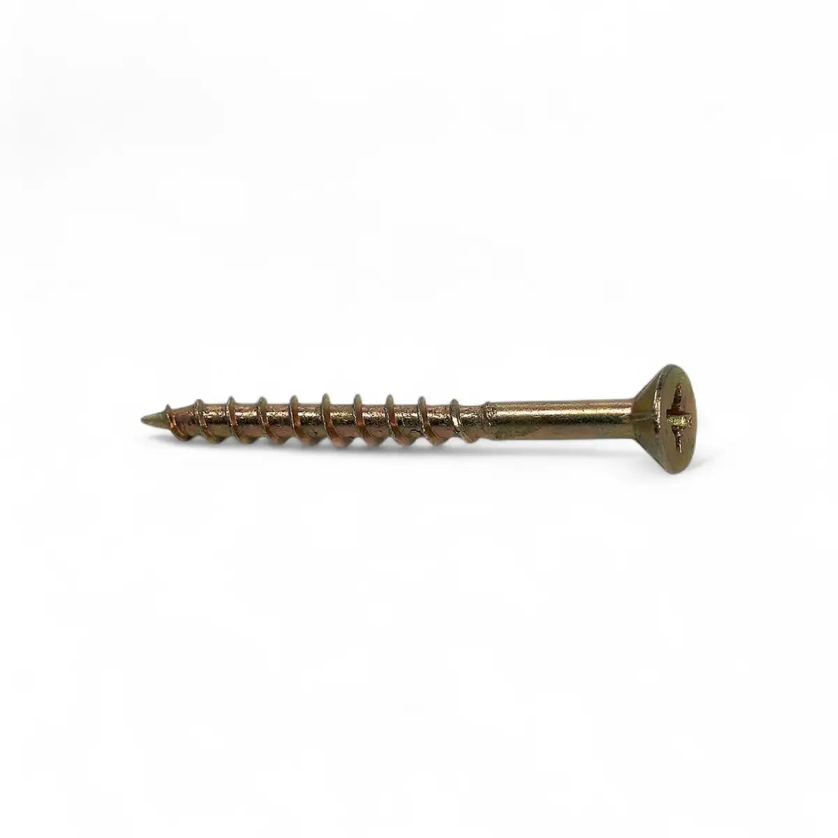 Yellow Passivated Chipboard Screw (10-Pack)